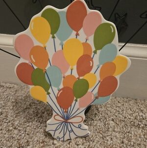 Happy Everything Spring Party Balloon Bunch Big Attachment